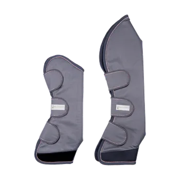 Vybavení pro koně Přepravní chrániče COMFORT – 4 ks, šedá Barva: šedá, Velikost: VB