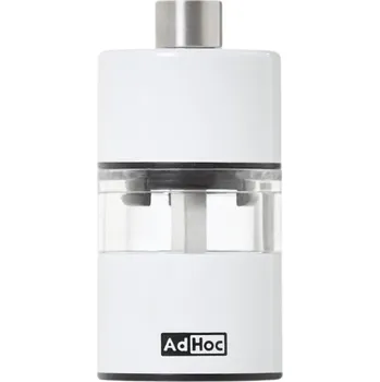 Kuchyňský mlýnek AdHoc, Mlýnek Minimill na sůl nebo pepř, 6,2 cm, bílý - Formadore