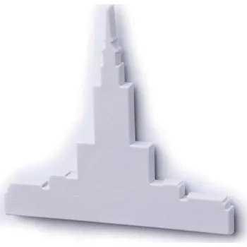 Magnetická kreslící tabulka Robert Szuba, Magnetka Pałac světlý šedá - Formadore