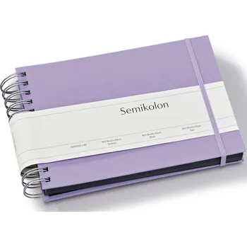 Semikolon, Album na fotografie Uni Mini Mucho, liliový s černými listy - Formadore