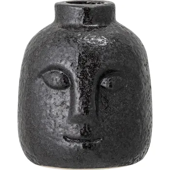 Svícen Bloomingville, Svícen na klasickou svíčku Eliot 9 cm černý - Formadore