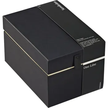 Úložný box Semikolon, Box na skladování potravin One Line vysoké černé - Formadore