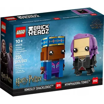 Stavebnice LEGO LEGO BrickHeadz 40618 Kingsley Shacklebolt a Nymphadora Tonksová