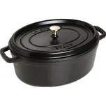 Staub, Hrnec La Cocotte oválný litinový 6,7 l černý - Formadore