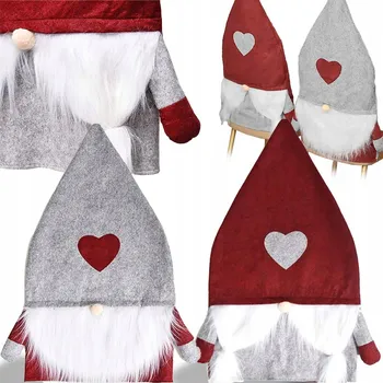 Vánoční dekorace 2x VÁNOČNÍ DEKORACE NA ŽIDLI OPĚRADLO SVÁTKY SKŘÍTEK Mikuláš