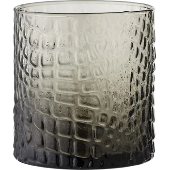 Svícen Bloomingville, Stojan na čajovou svíčku Bloomingville skleněný 9 cm kouřový - Formadore