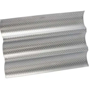 Plech na pečení Patisse, Forma na pečení baget Silver-Top 24 x 38 cm - Formadore