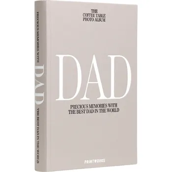 Fotoalbum Printworks, Album na fotografie Printworks Dad, šedý - Formadore