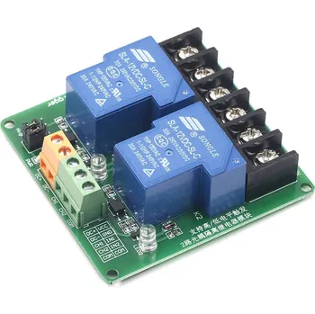 Relé LaskaKit_cz 2-kanál 5V relé modul, High-Low, 250VAC 30A