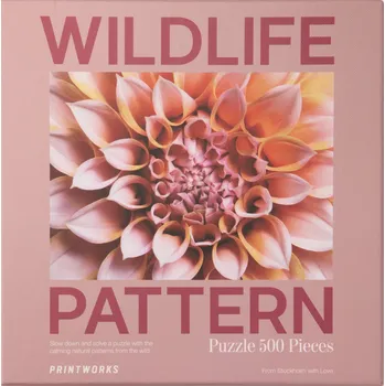 Puzzle Printworks, Puzzle Printworks Wildlife Pattern Dahlia - Formadore