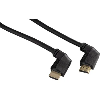 Kabel Hama HDMI kabel vidlice-vidlice, kolmé konektory, pozlacený, 3*, 3 m