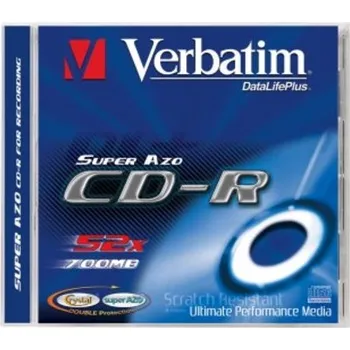 Paměťová karta Verbatim CD-R(10-Pack Jewel) - 43327