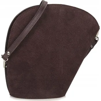 Kabelka Ryłko kabelka přes rameno pravá lícová kůže červená