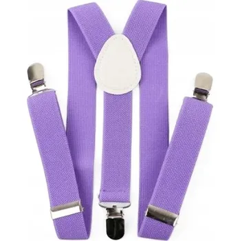 Podprsenka Dětské šle na ke kalhotám , světle fialová levandulová