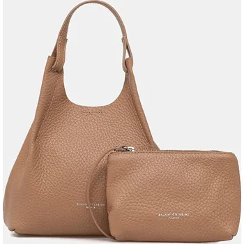Kabelka Kožená kabelka Gianni Chiarini DUA BS.9719.RNGDBL.T.U. hnědá 84X, vel. ONE SIZE