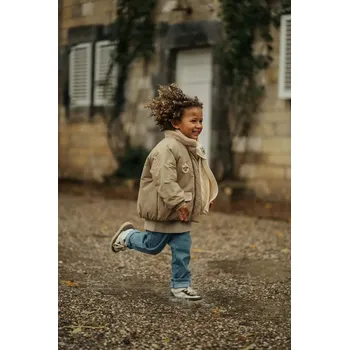 Dětská bunda Donsje Oscor Jacket Alpaca 4102301 zelená 81X, vel. 104