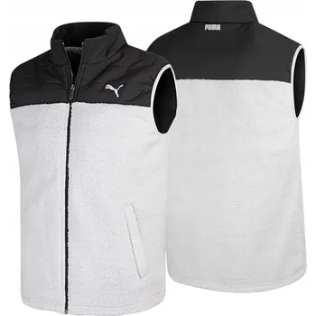 Pánská vesta Puma vesta vesta fleece beránek 894348 01 XL