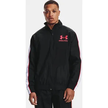 Pánská casual bunda Under Armour Bunda WOVEN TRACK JACKET-BLK - Pánské Under Armour černá 1585234