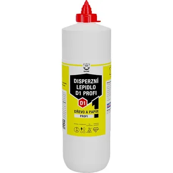 Průmyslové lepidlo Disperzní lepidlo D1 PROFI ČS Velikost balení: 1kg 0700190