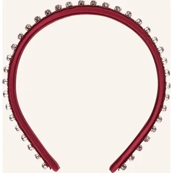 Kabelka Etro Dámská Čelenka S Ozdobnými Kameny, tmavě červená, one size