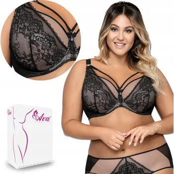 Podprsenka Ava podprsenka s měkkými košíčky černá velikost 75G