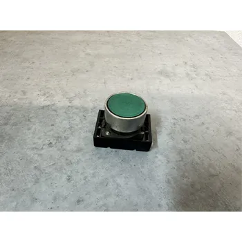 Ovládací / spínací / signalizační tlačítko Lovato včetně základny Varianta: ovládací tlačítko zelená