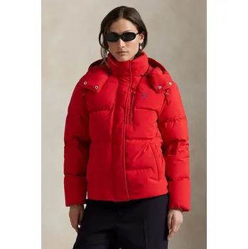 Péřová bunda Polo Ralph Lauren 211971190 červená 33X, vel. L