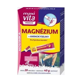 Premium Magnézium a aminokyseliny 20 sáčků