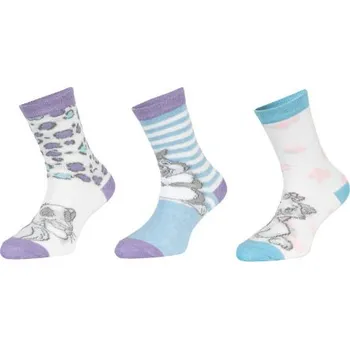 3PACK dětské ponožky Disney Animals vícebarevné (39132/purple) 23/26 Možnost vrácení zboží ZDARMA do 120 dnů!