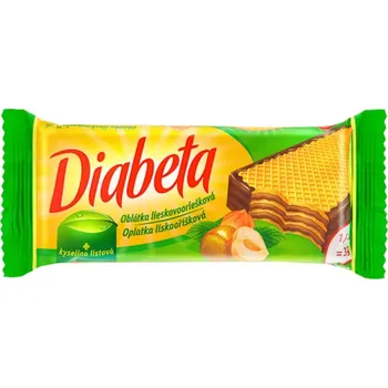 Cukrovinka PLH Diabeta Oplatka oříšková 32 g