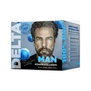 Kloubní výživa Man power collagen 8000mg jahoda a citron prášek 240 g