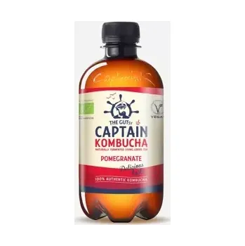 Proteinový nápoj Kombucha granátové jablko BIO 400 ml