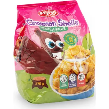 Vepy Obilné mušličky skořice 375g