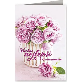 Přání k narozeninám Čajové růže