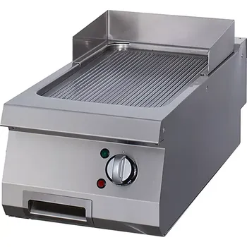 Kuchyňský gril Maxima Grilovací deska Premium s drážkami - elektrická - 90 cm hluboká | 09398582