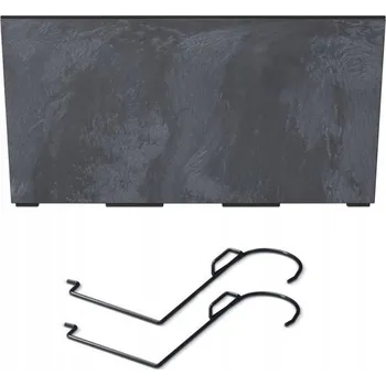 Balkonový truhlík 39,5 x 18,5 cm plast