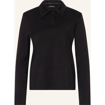 Dámská košile Marc Cain Dámská Žerzejová Polokošile, 900 black, 46