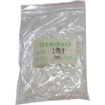 Síťový kabel Krytka izolační na kolík 4mm,hrdlo 2,8mm, balení 100ks