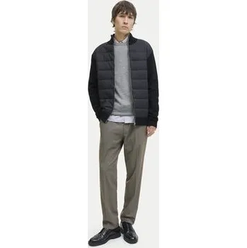 Pánská móda Jack & Jones Svetr Merino 12216817 Šedá Regular Fit M