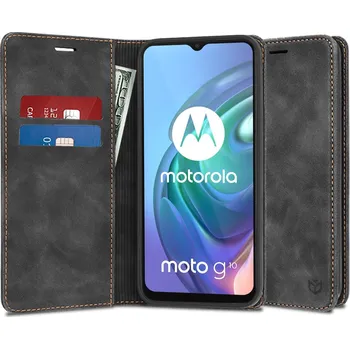 Pouzdro na mobilní telefon Techsuit Pohodlný Kryt Motorola Moto G10 Moto G20 Moto G30 Černý
