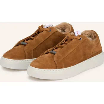 Dámská obuv Boss Tenisky Gary, koňaková / bílá