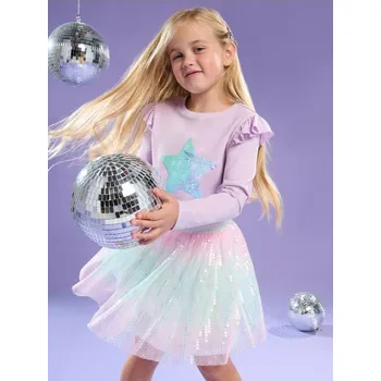 Sinsay - Bavlněné tričko - fialová - 702DY-44X - 702DY-44X-128