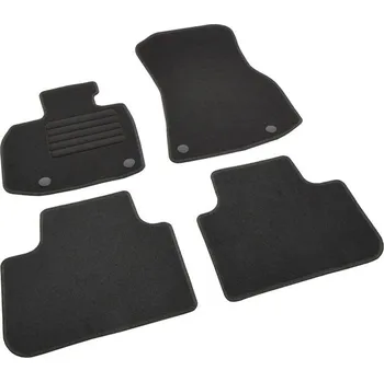 autokoberec Autokoberce textilní přesné černé / černé obšití - BMW X3e (Typ G45) (2024-) 5-sedadel