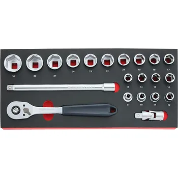 Sada nářadí Sada 1/2" nářadí v pěnovémn modulu 21 dílů FACOM MODM.SL151-21