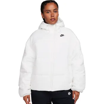 ZIMNÍ BUNDA PROŠÍVANÁ NIKE CLASSIC PUFFER THERMA FIT VOLNÝ STŘIH S KAPUCÍ L