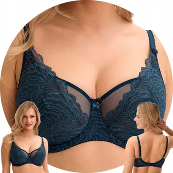 Podprsenka Gaia podprsenka měkká modrá velikost 85D