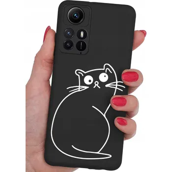 Pouzdro na mobilní telefon Zadní Kryt KrainaGSM pro Xiaomi Redmi Note 12S černý