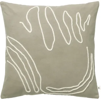 Polštář Ferm Living, Dekorativní polštář Jot 50 x 50 cm šedo-zelený - Formadore