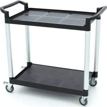 Servírovací stolek Maxima Servírovací vozík - 2 plastové police - 103 x 50,5 cm | 09507004