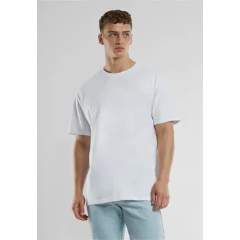 Pánské tričko UC Signature Logo Tall Tee - white 4XL